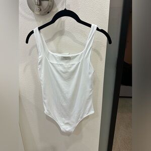 White Babaton small bodysuit